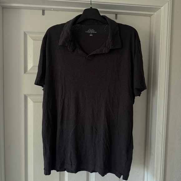 Abercrombie & Fitch Dark Gray Polo Shirt - Picture 1 of 1